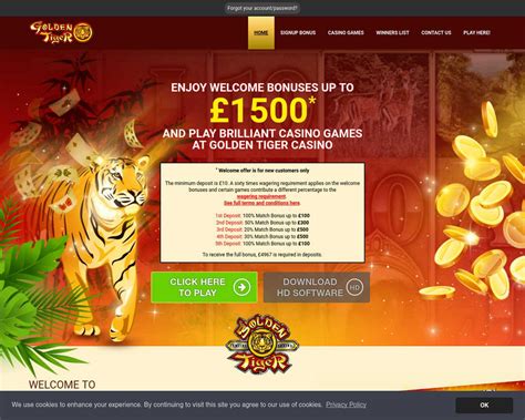 golden tiger casino bonus - golden tiger casino first deposit.